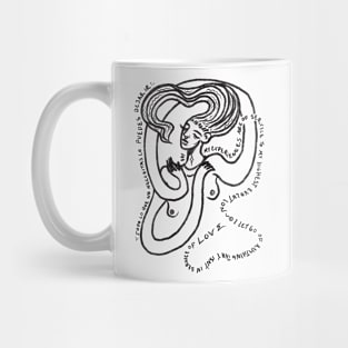 Let it go for Love (manifestation shirt) Bilingual Mug